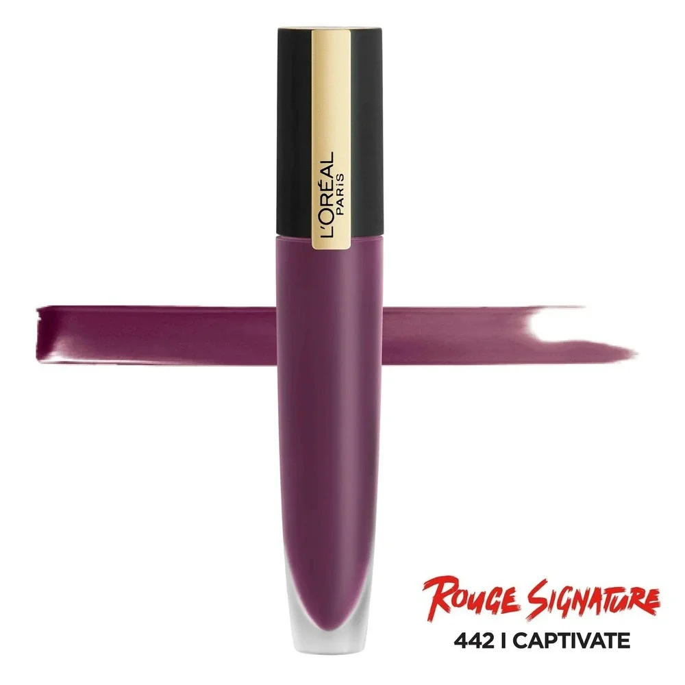 L'Oreal Paris Rouge Signature Matte Lip Stain 442 I CAPTIVATE